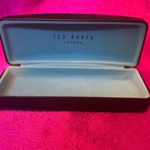 Ted Baker glasses case blue suede lightly loved very clean